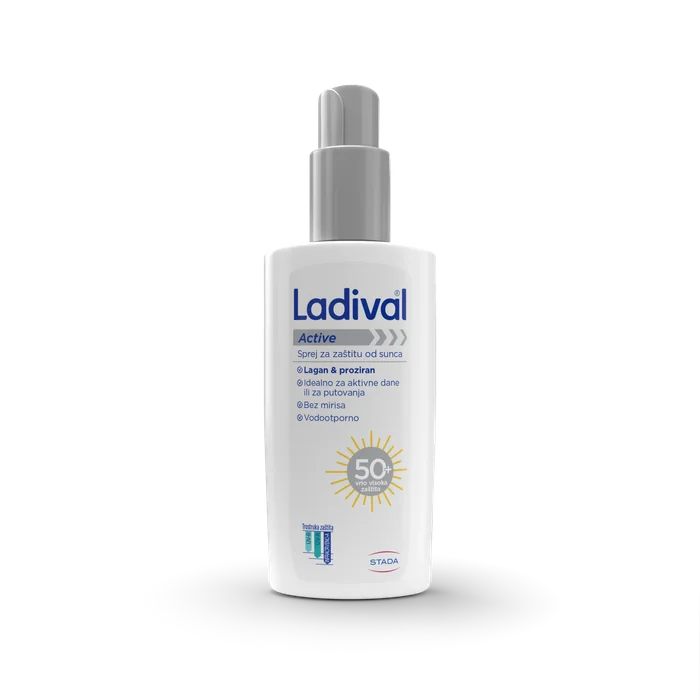 Ladival Active sprej za zaštitu od sunca SPF50+