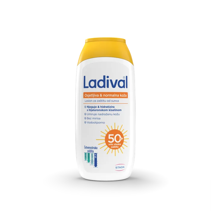 Ladival losion za osjetljivu i normalnu kožu SPF50+